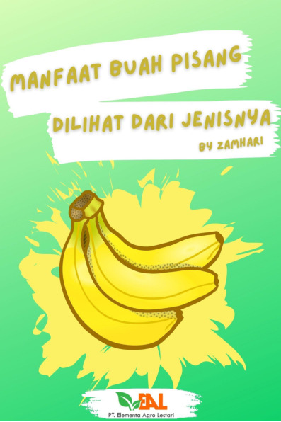 Sampul buku Manfaat Buah Pisang ...